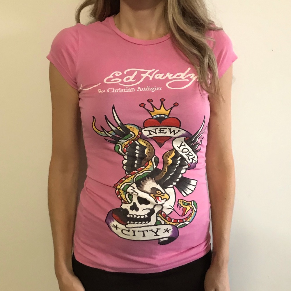 Ed Hardy | NYC skull t-shirt